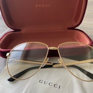 Gucci Aviator Glasses